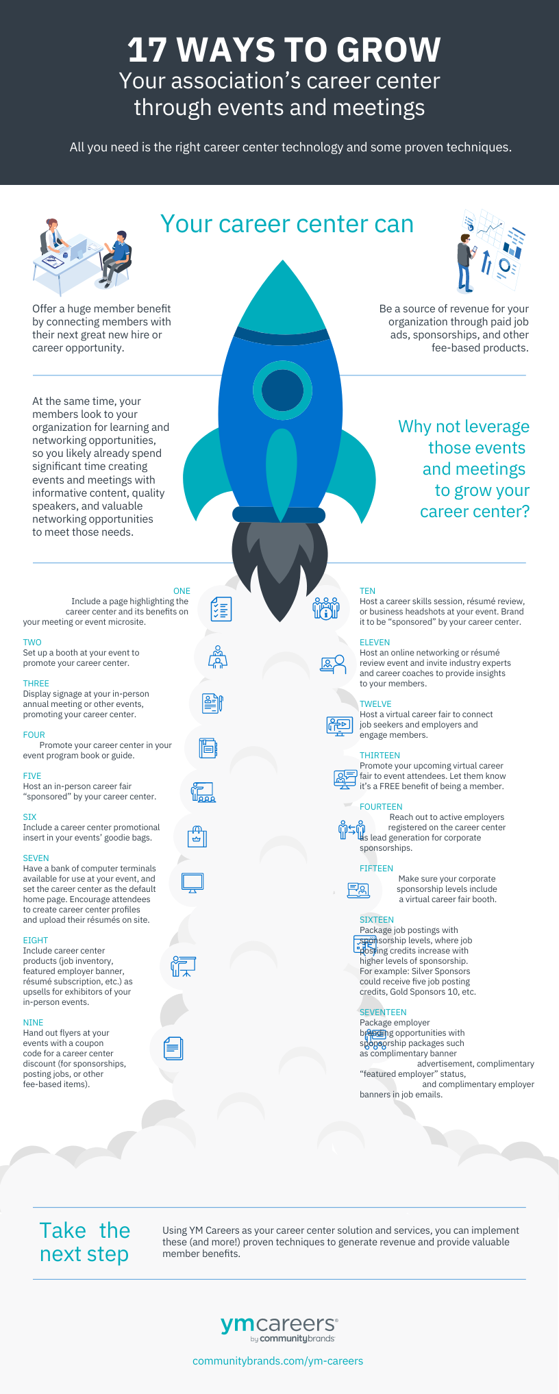 Grow Your Career Center through Events and Meetings